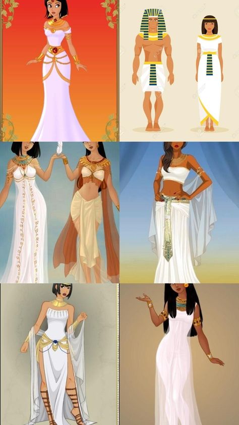 Egyptian Princess Outfit, Egyptian Goddess Aesthetic Outfit, Egyptian Party Outfit, Royal Egyptian Clothing, Egyptian Dress Up, Egypt Goddess Costume, Egypt Halloween Costume, Ancient Civilizations Dti Outfits, Halloween Costumes Egypt