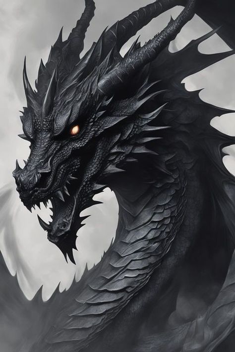 Realistic Dragon Drawing, Dragon Tattoo Realistic, European Dragon, Cool Dragon Pictures, Crimson Dragon, Dragon Head Drawing, Fantasy Dragon Art, Dragon Tattoo Ideas, Realistic Dragon