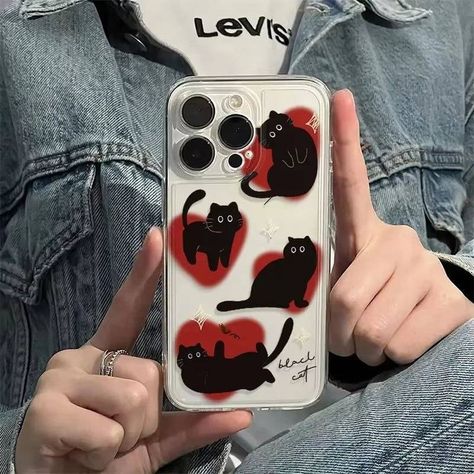 Ins Lovely Love Heart Black Cat Phone Case For iPhone 16 Pro Max 15 14 13 12 11 Pro Xr Xr Max 7 8 Plus Cartoon Y2K Phone Cases

Price Now: EUR 0.99 

Click & Buy: