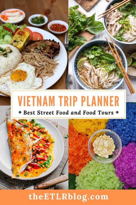 Thick Rice Noodles, Trip To Vietnam, Vietnamese Spring Rolls, Banh Xeo, Fresh Spring Rolls, Zesty Sauce, California Food, Vietnam Food, Street Foods