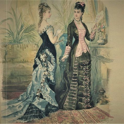 1870s Dress, 1870 Fashion, 1880 Fashion, 1870s Fashion, Victorian Era Fashion, 1880s Fashion, Decades Of Fashion, 1800s Fashion, Period Clothing