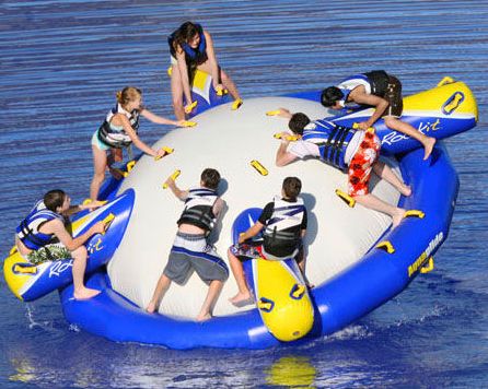 Lake Toys, Lake Fun, Backyard Trampoline, Inflatable Water Park, Water Tube, Wet And Wild, Visit Florida, Pool Floats, Water Play