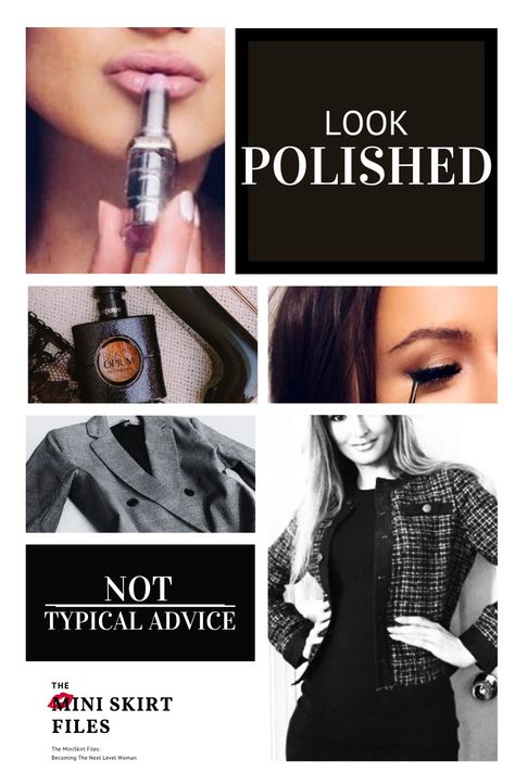 How To Look Put Together How To Be Polished, Look Attractive In School, Look Attractive Tips, Tips To Look More Attractive, Level Up Quotes, Personal Growth Aesthetic, How To Be Attractive, Growth Aesthetic, Attractive Tips