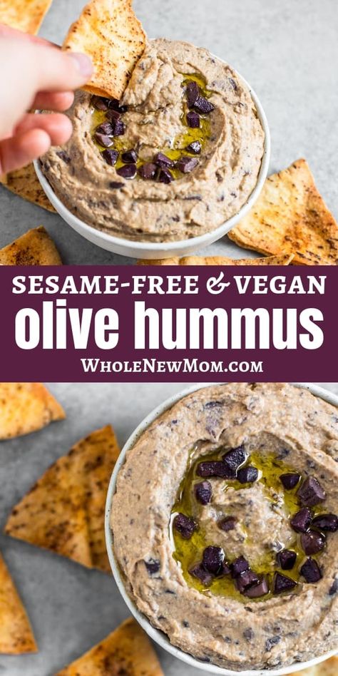 Meatless Appetizers, Olive Hummus Recipe, Hummus Spread, Spicy Hummus Recipe, Olive Hummus, Arabisk Mad, Healthy Dip Recipes, Spicy Hummus, Hummus Recipes