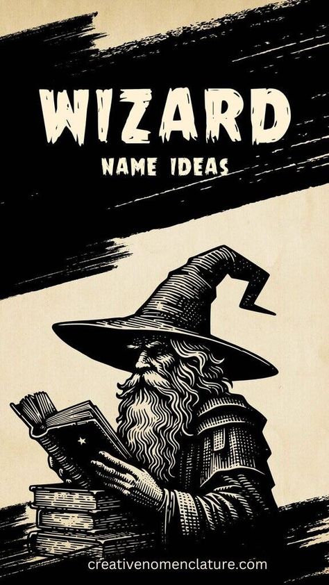 350 Spellbind Wizard Name Ideas & Generator Wizard Names, Dnd Wizard, Middle Names For Girls, Weird Names, Evil Wizard, Dark Wizard, Dark Academy, The Last Unicorn, Forgotten Realms