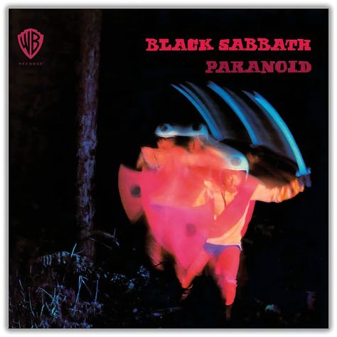 Black Sabbath's Paranoid album cover Master Of Reality, Bill Ward, Van Morrison, Cat Stevens, Jethro Tull, Creedence Clearwater Revival, Paul Simon, Metal Albums, Iggy Pop