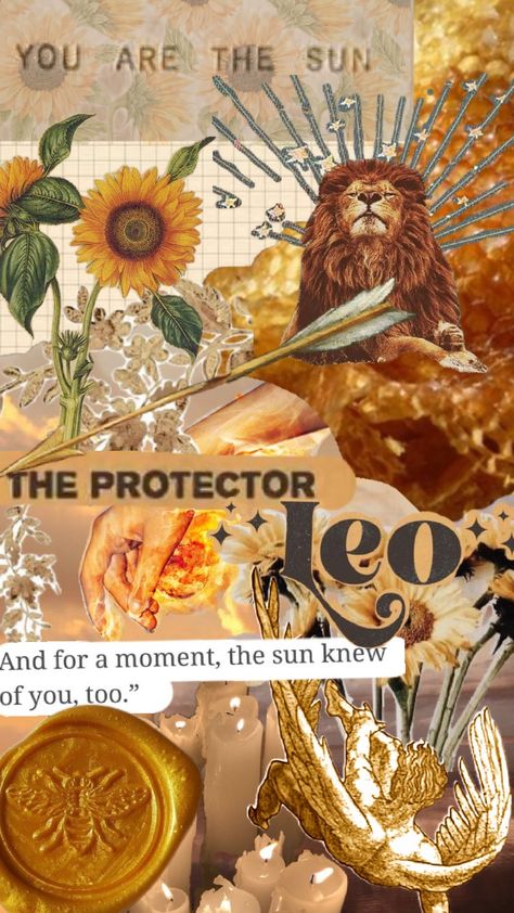 #leo #astrology #zodiac #leosun #leoastrology #sun #leoaesthetic #aesthetic #astrology #sunflower #sunshine #lion Zodiac Leo Art, Leo Lover, Leo Astrology, Leo Sun, Sun Aesthetic, You Are The Sun, Leo Season, The Protector, Disney Princess Art