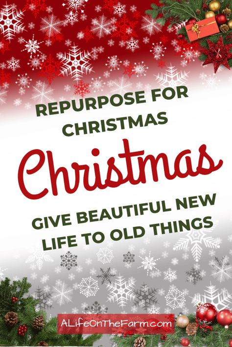 blogImage Christmas Repurpose Ideas, What To Do With Old Christmas Ornaments, Repurpose Christmas Ornaments, Old Fashioned Christmas Decorations, Book Page Wreath, Dollar Store Christmas, Wood Christmas Tree, Christmas On A Budget, Xmas Lights