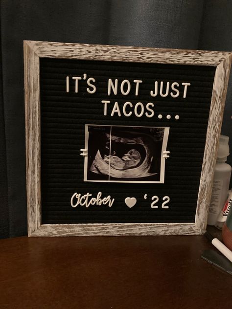 Baby Announcement Single Mom, Mexican Baby Announcement, Easy Baby Announcement Ideas, Accidental Pregnancy Announcement, Desert Pregnancy Announcement, Single Pregnancy Announcement, Teen Pregnancy Announcement, Cute Announcements Pregnancy, Great Grandparent Pregnancy Announcement