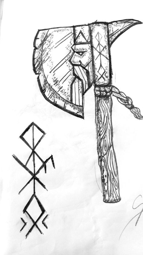 viking ax drawing Viking Ship Drawing Simple, Cute Viking Drawing, Viking Drawings Easy, Viking Drawing Sketches, Tomahawk Drawing, Ax Drawing, Viking Art Drawing, Vikings Drawing, Viking Sketch