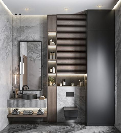 Apartment Bathroom Design, Small Toilet Design, Toilet Design Modern, Toilet And Bathroom Design, Wc Design, Bathroom Dimensions, Bedroom Interior Design Luxury, Bathroom Inspiration Modern, Bathroom Decor Luxury