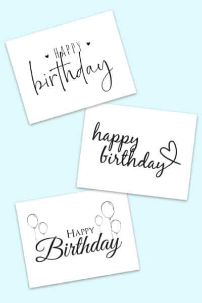 Printables Archives - Page 8 of 17 - Freebie Finding Mom Happy Birthday In Cursive, Birthday Card Drawing Ideas, Calligraphy For Kids, Card Drawing Ideas, Calligraphy Diy, Birthday Calligraphy, Happy Birthday Calligraphy, Happy Birthday Writing, Happy Birthday Cards Handmade