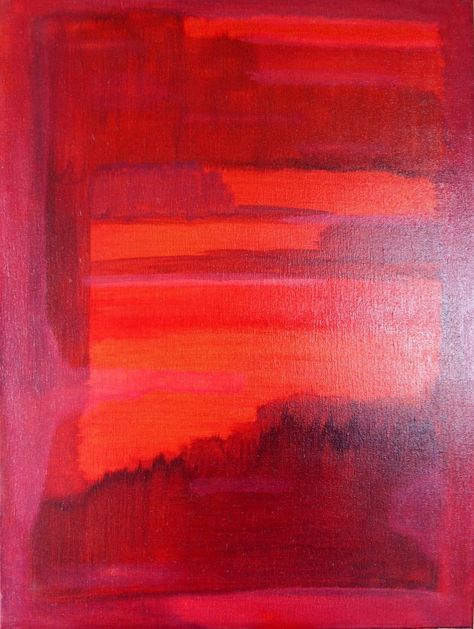 Mark Rothko...one of my favorite artists of all time ... Red Art Painting, Mark Rothko Paintings, Rothko Paintings, Rothko Art, Abstract Expressionist Art, Barnett Newman, Robert Motherwell, Philip Johnson, Red Painting