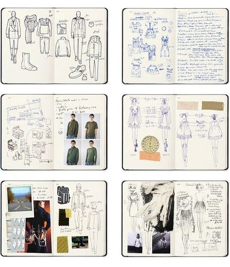 Designer Research Sketchbook, Fashion Sketches Book, Research Pages Fashion, Fashion Student Sketchbook, Process Book Fashion, Sketchbook Fashion Ideas, Fashion Design Notes, Fashion Research Book, Fashion Sketchbook Pages