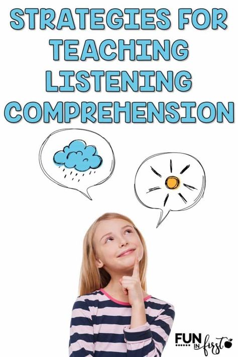 Strategies for Teaching Comprehension Skills – Listening Comprehension