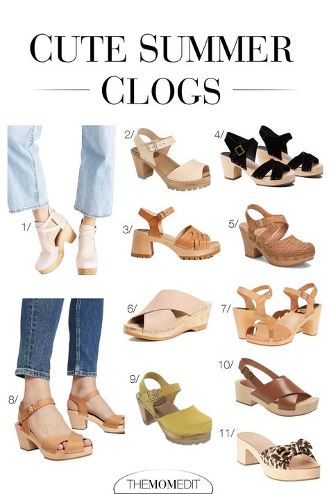 UNEXPECTEDLY CUTE: CLOG SANDALS FOR SUMMER | Clog sandals. You either love 'em or hate 'em, but I LOVE. We're eyeing a stylish mix of classic, cute & comfy. Think: No.6, MIA & Swedish Hasbeens. #Clogs #Sandals #ClogSandals #ClosedToe #ClosedToeSandals #SwedishHasbeens #FreePeople #MIA #Korks #No6 #Mirje #Madewell #LoefflerRandall #LOFT #LoefflerRandallShoes #SwedishHasbeensClogs #woodenShoe #WoodenClogs Clog Sandals Outfit Summer, Dansko Sandals Outfit, Mia Clogs Outfit, Hasbeens Clogs Outfit, Clog Sandals Outfit, Swedish Hasbeens Outfit, Clog Heels Outfit, Clogs Street Style, Clog Outfit Summer