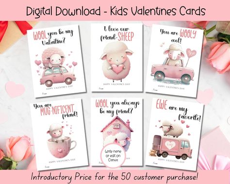 Construction Valentines, Train Valentine, Elephant Valentine, Valentine Cards For Kids, Classroom Valentine Cards, Bunny Valentines, Owl Valentines, Classroom Valentines, Teddy Bears Valentines