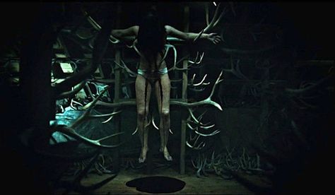 Hannibal Marissa Schurr "Potage" Corpse Art, Hannibal Aesthetic, Hannibal Art, Bryan Fuller, Hannibal Series, Hannibal Nbc, Nbc Hannibal, Will Graham, Flower Tree