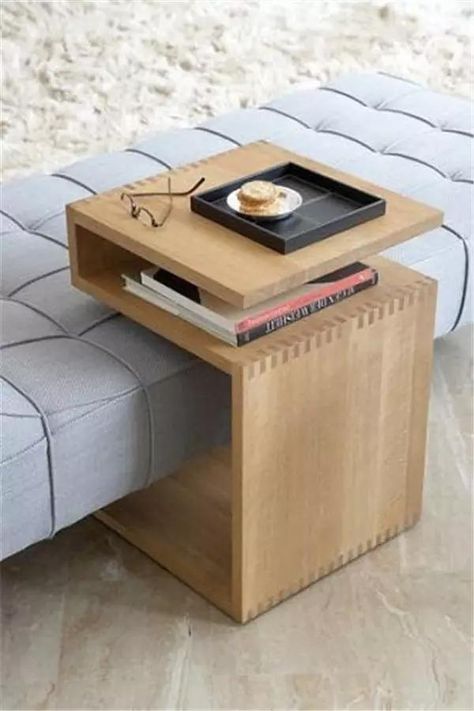 15+ Superb Folding Furniture Ideas to Save Space Furniture Design Wooden, Into The Wood, Folding Furniture, Diy Coffee Table, Sofa Side Table, Furniture Designs, Into The Woods, Ikea Hacks, Coffee Table Design