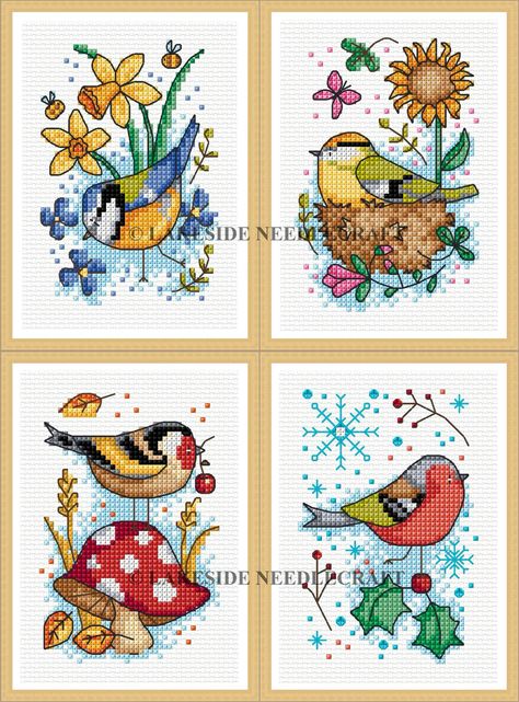 Durene Jones, Counted Cross Stitch Patterns Free, Cross Stitch Pattern Maker, Free Cross Stitch Charts, Stitch Cards, Xstitch Patterns, Pattern Maker, Pola Kristik, Cross Stitch Bird