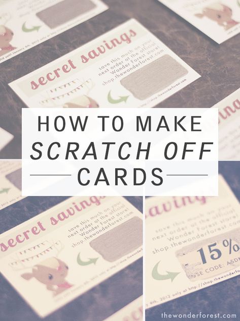 How To Make Your Own Scratch Off Cards! DIY TIME! | Wonder Forest: Design Your Life. Assembly Ideas, Norwex Biz, Wonder Forest, Room Activities, Manly Things, Scratch Off Tickets, Lunch Party, Spy Party, Homemade Card