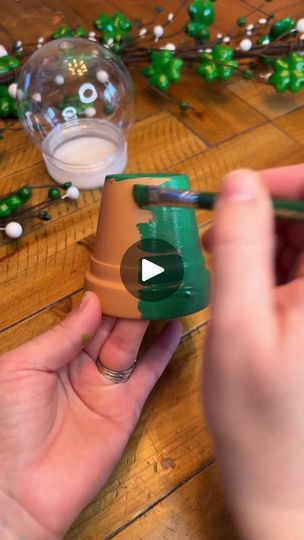 Saint Patrick Crafts, Dollar Tree St Patricks Day Diy, Stpatricksday Crafts, Diy St Patrick's Day Crafts, Diy St Patricks Day Decor, Gumball Machine Craft, Diy With Kids, St. Patrick's Day Diy, St Patricks Crafts