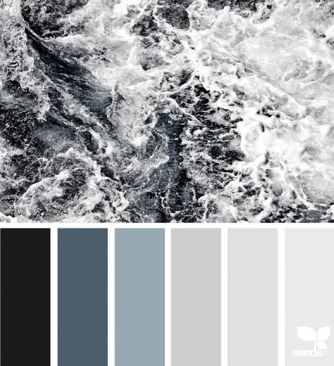 Sea Tones Boho Japanese, Design Seed, Palettes Color, Bedroom Theme, Palette Design, Color Schemes Colour Palettes, Grey Color Scheme, Bedroom Color Schemes, Design Seeds