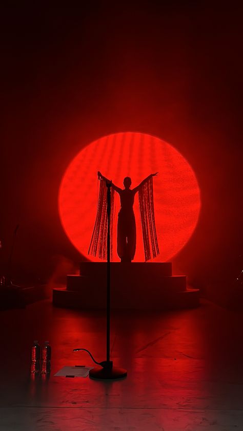 Greek Theater, Stage Lighting Design, The Marías, Concert Stage Design, Theatre Lighting, Stage Set Design, Concert Stage, Textured Waves, Stage Set