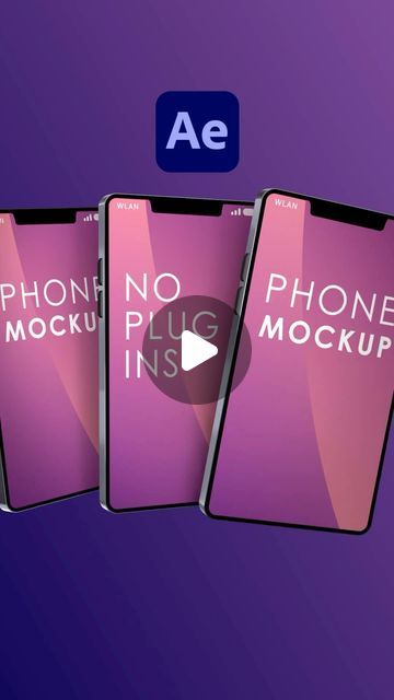 Manuel does Motion on Instagram: "Real 3D phone mockup in After Effects. Watch the full tutorial on YouTube. Link in my Bio.
#animation #aftereffects #aftereffectsanimation #animationprocess #motiondesign #mograph #motiongraphics" Phone Animation, Animation Process, After Effect, Phone Mockup, Phone Plug, Graphic Inspiration, Youtube Link, Motion Graphic, After Effects