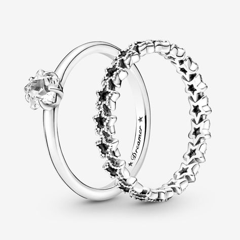 Stars on Stars Stacking Ring Set