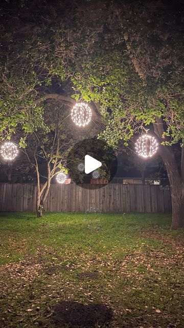 Jodie Kammerer • AMAZON HOME FINDS on Instagram: "COMMENT FOR LINKS! or shop my link in bio 🔥

Do you love recyling your decor? I actually used these light balls as part of my CHRISTMAS front porch! Now I can get my money’s worth while they light up my backyard all summer!

#amazon  #amazonfinds #amazonmusthaves #amazonhome #amazon #backyardvibes"