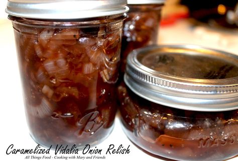 Onion Confit, Marmalade Recipe, Onion Relish, Vidalia Onions, French Onion, Marmalade, Canning Recipes, Relish, Ketchup