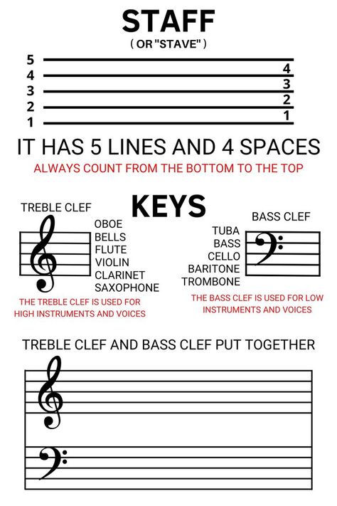 Here is a simple way for beginners to undestand what a music staff is and the names of the keys that we use to write music in. Follow me for more! Music Keys, Music Theory For Beginners, Teaching Orchestra, Staff Music, Basic Music Theory, Piano Songs Sheet Music, Write Music, Music Theory Piano, Beginner Piano Music