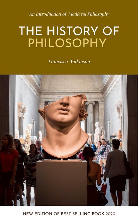 Create your Book Covers with this template. It is beautiful and professionally-designed, and meet your design need perfectly. Philosophy Book Cover, Textbook Cover Design, Textbook Cover, Medieval Philosophy, History Of Philosophy, Book Cover Template, Philosophy Books, Cover Ideas, Cover Book