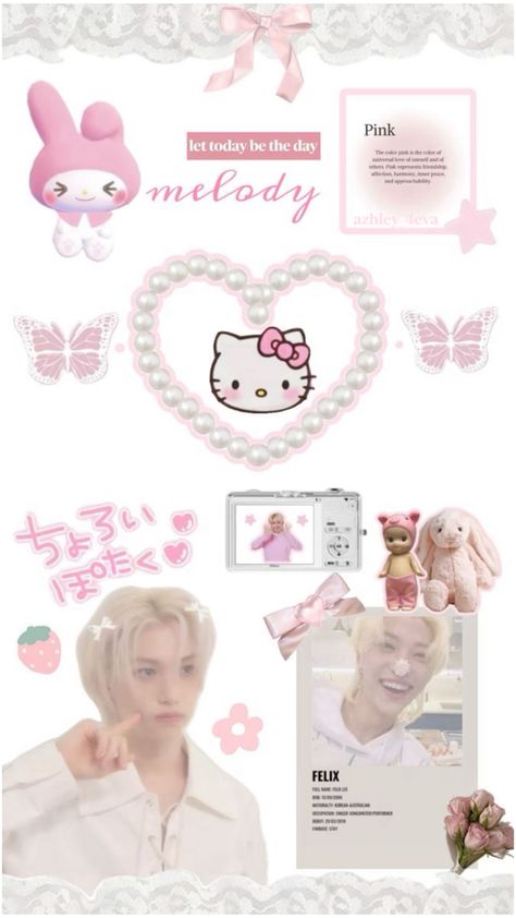 Felix Wallpaper, Funny Lockscreen, Kids Line, Felix Stray Kids, Kids Wallpaper, Great Love, Pink Wallpaper, Cute Pink, Photo Cards