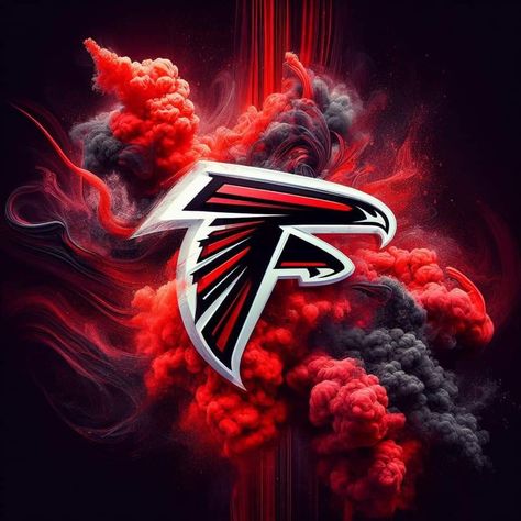 Atlanta Falcons Art, Atl Falcons, Atlanta Falcons Wallpaper, Falcons Logo, Atlanta Falcons Logo, Mouse Logo, Atlanta Falcons Football, Falcons Football, Art Football