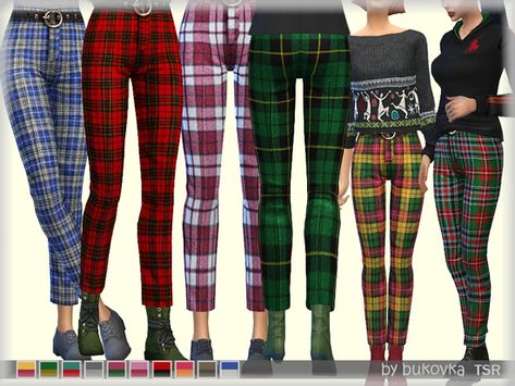 Pants for women of all ages. Suitable for basic games, installed independently. New mesh mine included. 10 staining options. Found in TSR Category 'Sims 4 Female Everyday' Clothes Cc, Cc Clothes, Sims 4 Download, The Sims 4 Packs, Academia Style, Checkered Pants, Sims 4 Mm, The Sims 4 Download, Female Clothes