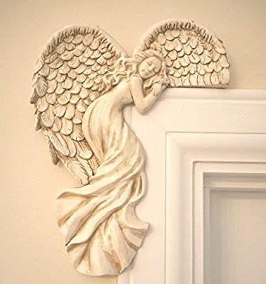 Jardin Style Shabby Chic, Angel Wings Wall Art, Stone Angel, Decorative Wall Sculpture, Chic Garden, Decoration Shabby, Shabby Chic Garden, Angel Wings Wall, Wing Wall