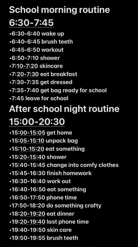 6:30 Morning Routine Aesthetic, Before School Routine For Middle School, Weekday School Routine, Get Ready For School Schedule, Morning Stretches Before School, Morning Routine When School Starts At 8, School Morning Routine 6:45-8:00, Morning Routines For School 6:30, Morning Routine For School 6:30 To 7:30