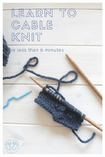 Learn to cable knit with a free photo and video tutorial! How To Cable Knit, Knit Cables, Textile Craft, Knitting 101, Cable Knit Blankets, The Road To Success, Knitting For Charity, Cable Knitting Patterns, Road To Success