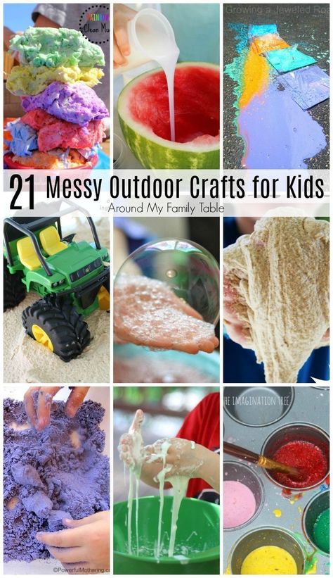 Outdoor Crafts For Kids, Easy Paper Crafts For Kids, Homemaking Ideas, Scratch Book, Imagination Tree, Messy Crafts, Outdoor Crafts, Outdoor Activities For Kids, Family Table