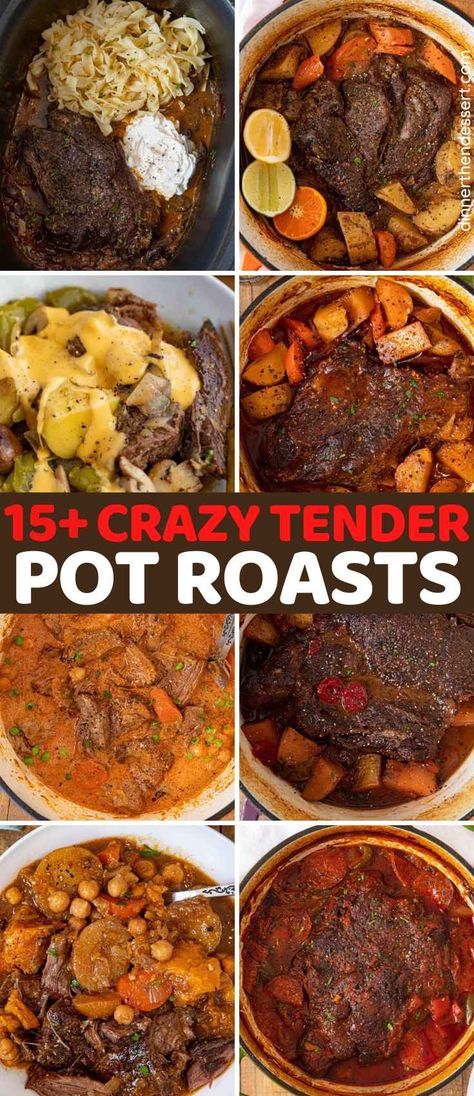 Tender Pot Roast, Roast Beef Crock Pot Recipes, Pot Roasts, Crockpot Roast Recipes, Best Roast Beef, Roast Beef Dinner, Easy Pot Roast, Pot Roast Crock Pot Recipes, Chuck Roast Recipes