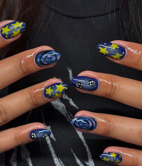 coraline nails ⚉🪡𓆣🐈‍⬛𓋼𓍊🗝️꩜ #gelx #nails #coralinenails #halloweennails #nailart #nailartist #nailinspo Easy Coraline Nails, Short Coraline Nails, Coraline Nails Short, Coraline Nail Ideas, Mac Miller Nails, Coraline Nails Acrylic, Coraline Inspired Nails, Luffy Nails, Coraline Nail Designs