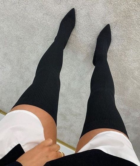 Back in stock 🖤 🔎Search “Ribbed Thigh High Sock Boot” Size: (EU) 39 - 43 Price: ₦55,000 How to order: 1. Send us a DM 🛍️ 2. Visit our website www.bootniverse.com 🛒 #bootniverse #boots #bootlover #thighhighs fashion #explore Thigh High Sock Boots, Thigh High Sock, Sock Boot, Boot Socks, Back In Stock, Thigh High, High Socks, Knee High Sock, Thigh Highs