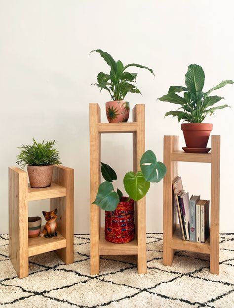 Customisable and Sustainable Timber Furniture Made in Australia Timber Planters, Woodworking Projects Furniture, Wooden Plant Stands, Wood Plant Stand, Diy Plant Stand, Diy Wooden Projects, Diy Furniture Easy, House Plants Decor, Plant Stands