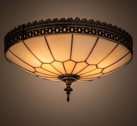 Vincent Honeycomb 15″ Dia Medium Arts & Crafts Flush Mount Ceiling Light Millwork Ideas, Victorian Ceiling, Craftsman Lighting, Victorian Lighting, Art Deco Ceiling, Vintage Ceiling Lights, Butler Pantry, Cottage Ideas, Hallway Lighting