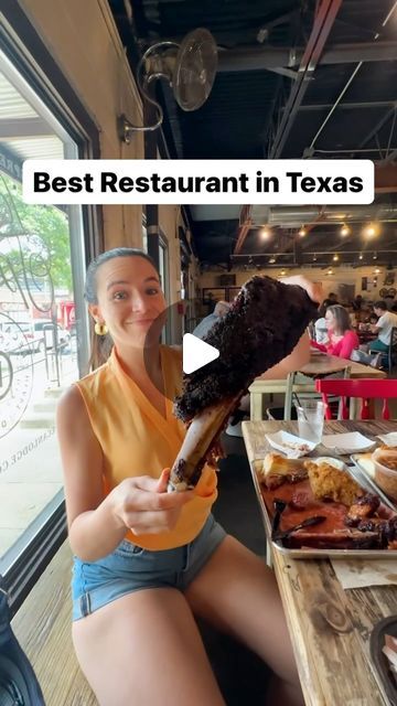 Alexandra Martin|Travel|Lifestyle|Food on Instagram: "Is this the BEST restaurant in Texas? 🤷🏻‍♀️ According to Guy Fieri, it is. Pecan Lodge is a popular barbecue joint in Deep Ellum, a small neighborhood in Dallas. . 😮‍💨 They’re known for their beef brisket which is smoked for up to 18 hours. . 🍖 Smoked meats are ordered by 1/2 pound . My recommendations: 🔥 Beef ribs 🔥 Pork ribs 🔥 Brisket  🔥 Sausage 🔥 Mac n cheese  . 📍 @pecanlodge  2702 Main St Dallas, Texas 75226 . ✅ Follow @alexandramartin_tv for more food  . #alexandramartintv #visitdallas #dallastexas #texasbbq #texasbarbecue #pecanlodge #dallasrestaurants #beefbrisket #thingstodoindallas #dallastx" Texas Roadhouse Restaurant, Sausage Mac N Cheese, Alexandra Martin, Small Neighborhood, Dallas Restaurants, Texas Restaurant, Visit Dallas, Texas Barbecue, Rv Camping Tips