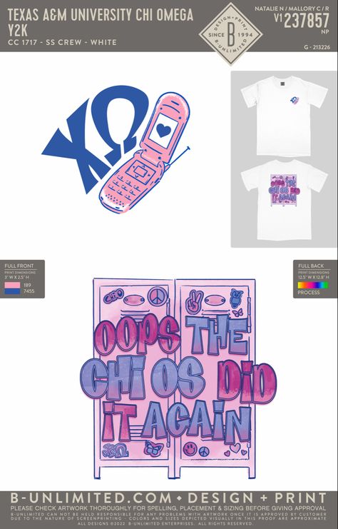 Chiomega, chi omega, sorority merch, sorority shirt, sorority, merch, T-shirt Graphics, chi omega graphic, chi omega canvas, chi omega shirt, sorority canvas, sorority merch ideas, sorority paddle ideas, sorority formal dress long, sorority pr, zeta, zeta merch, zeta pr, deegee, deegee pr, y2k, 2000s, date party theme, sorority date party theme, y2k outfits, y2k date party, y2k date party shirt Sorority Date Party Shirts, Sorority Date Party Themes, Date Party Themes Sorority, Sorority Date Party, Chi Omega Bid Day, Sisterhood Events, Sorority Themes, Chi Omega Sorority, Sorority Pr