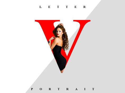 V Logo Design, V Letter, Beauty Advertising, Photoshop Tutorial Photo Editing, Photoshop Design Ideas, Creative Poster Design, Letter V, Flower Phone Wallpaper, Creative Posters