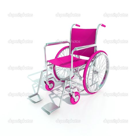 If I ever need a wheelchair I would want a pink one! Pink Wheelchair, Fucshia Pink, Cherish Life, Dream Bath, Better Than Yours, Broken Leg, Pink Car, Rainbow Glitter, Mobility Scooter